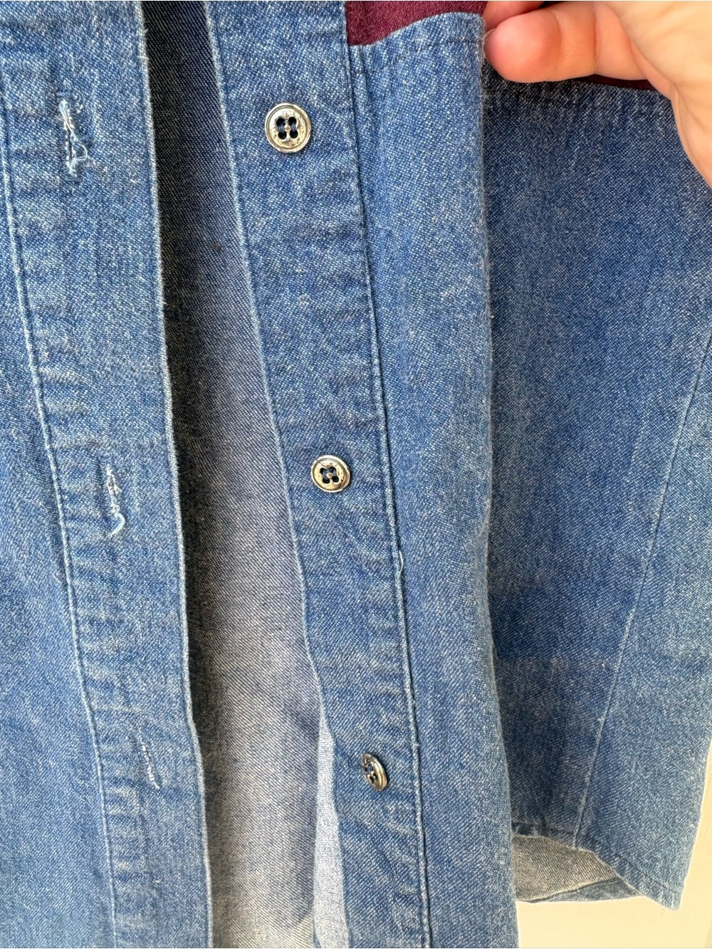 Vintage Roper Aztec Denim Button Up Shirt Made in USA Women’s XS - Picture 10 of 11
